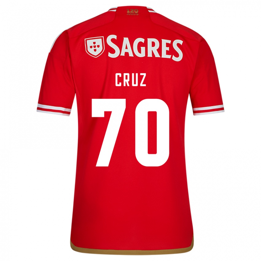 Kinder Filipe Cruz #70 Rot Heimtrikot Trikot 2023/24 T-Shirt Österreich