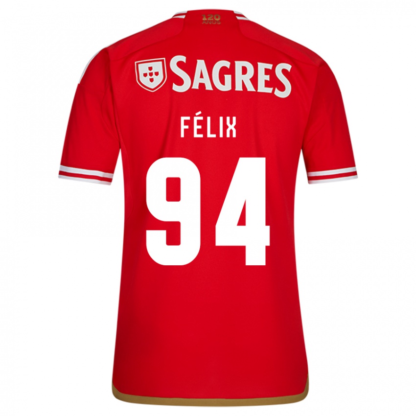 Kinder Hugo Félix #94 Rot Heimtrikot Trikot 2023/24 T-Shirt Österreich