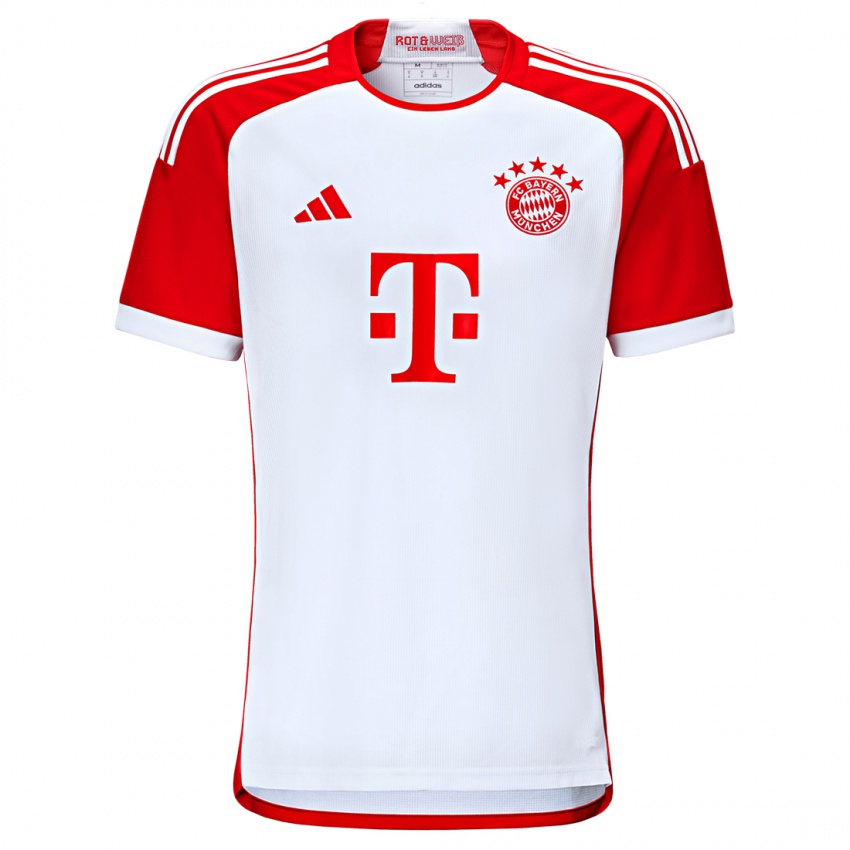 Kinder Manuel Neuer #1 Rot-Weiss Heimtrikot Trikot 2023/24 T-Shirt Österreich
