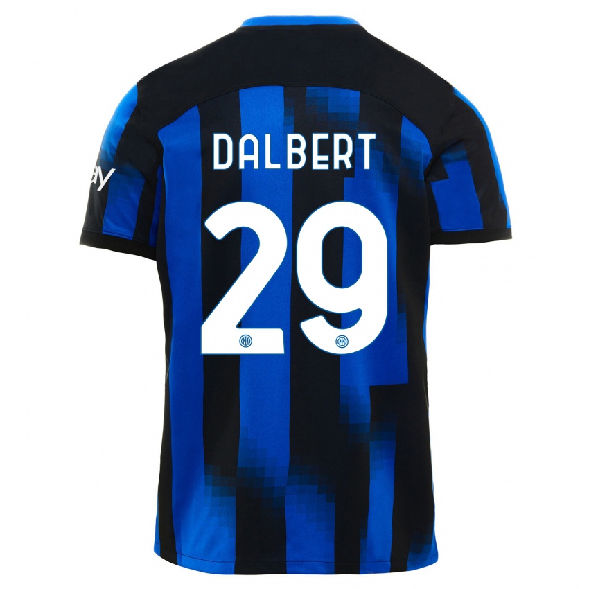 Kinder Dalbert #29 Schwarz Blau Heimtrikot Trikot 2023/24 T-Shirt Österreich