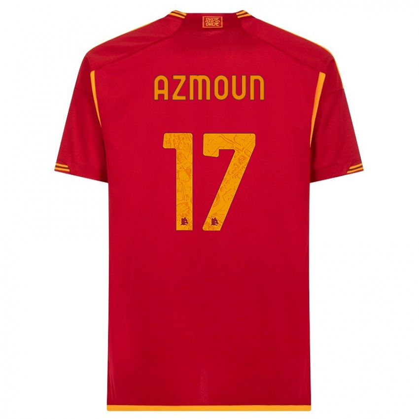 Kinder Sardar Azmoun #17 Rot Heimtrikot Trikot 2023/24 T-Shirt Österreich
