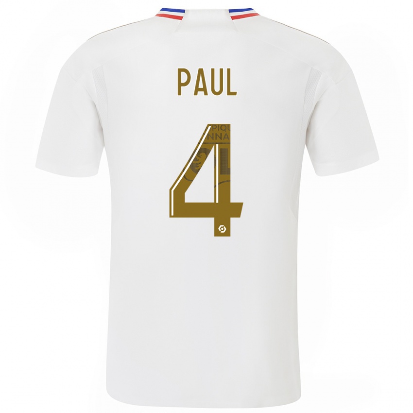 Kinder Paul Akouokou #0 Weiß Heimtrikot Trikot 2023/24 T-Shirt Österreich