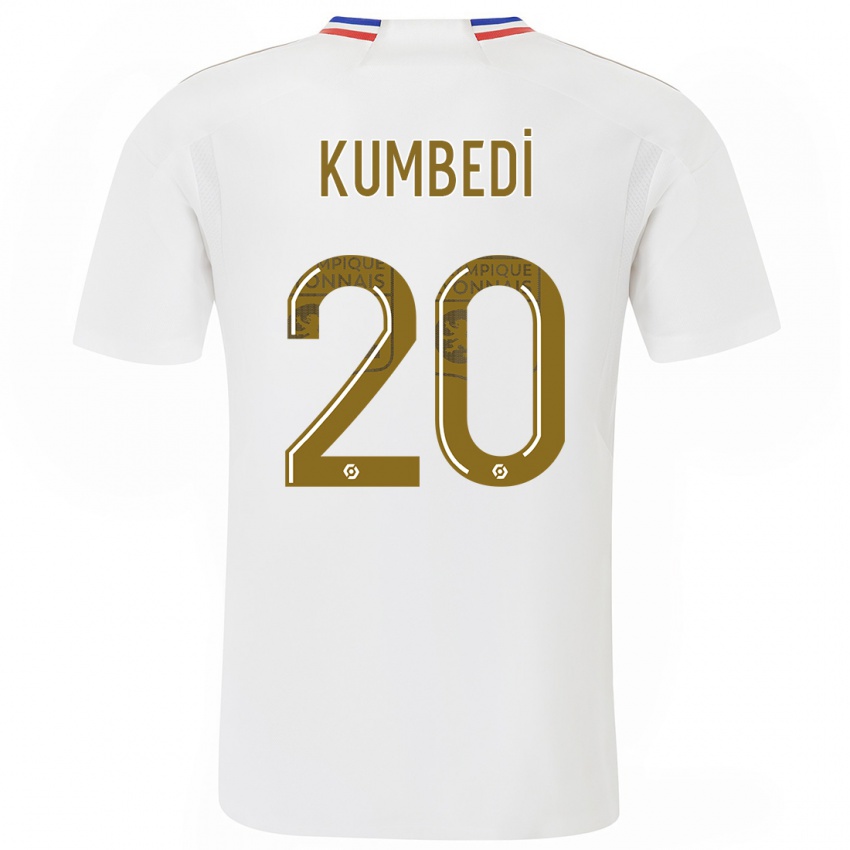 Kinder Saël Kumbedi #20 Weiß Heimtrikot Trikot 2023/24 T-Shirt Österreich