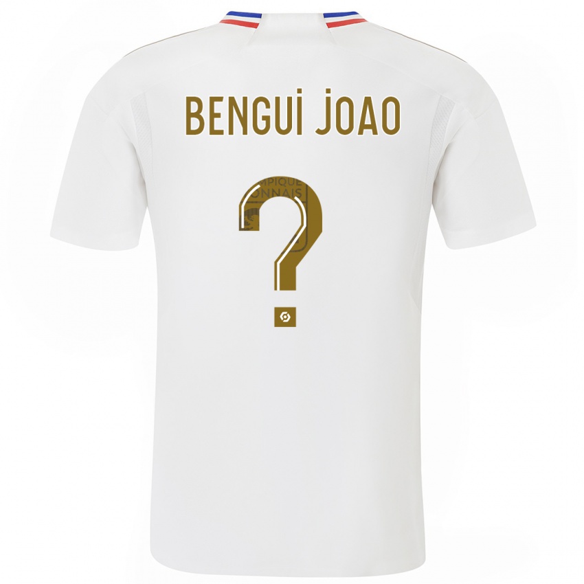 Kinder Justin Bengui Joao #0 Weiß Heimtrikot Trikot 2023/24 T-Shirt Österreich