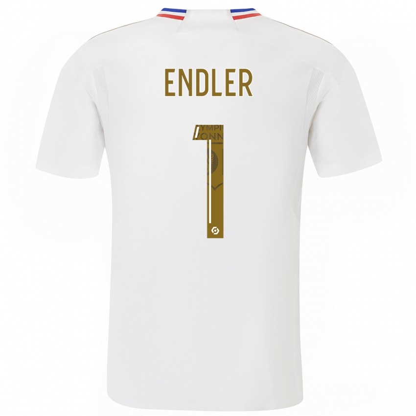 Kinder Christiane Endler #1 Weiß Heimtrikot Trikot 2023/24 T-Shirt Österreich
