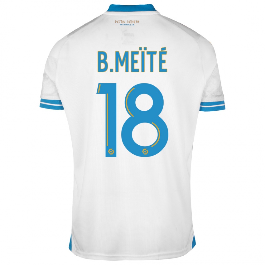 Kinder Bamo Meïté #18 Weiß Heimtrikot Trikot 2023/24 T-Shirt Österreich