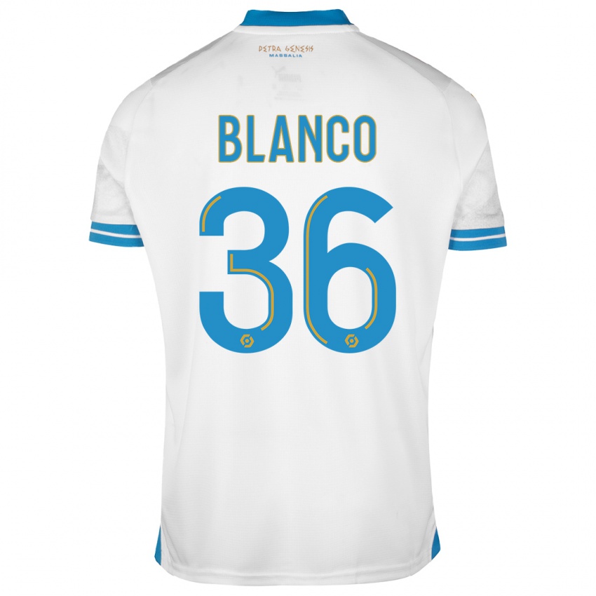 Kinder Ruben Blanco #36 Weiß Heimtrikot Trikot 2023/24 T-Shirt Österreich