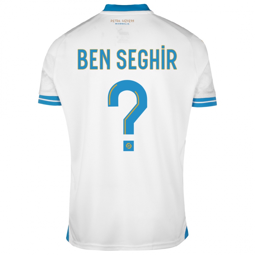 Kinder Salim Ben Seghir #0 Weiß Heimtrikot Trikot 2023/24 T-Shirt Österreich