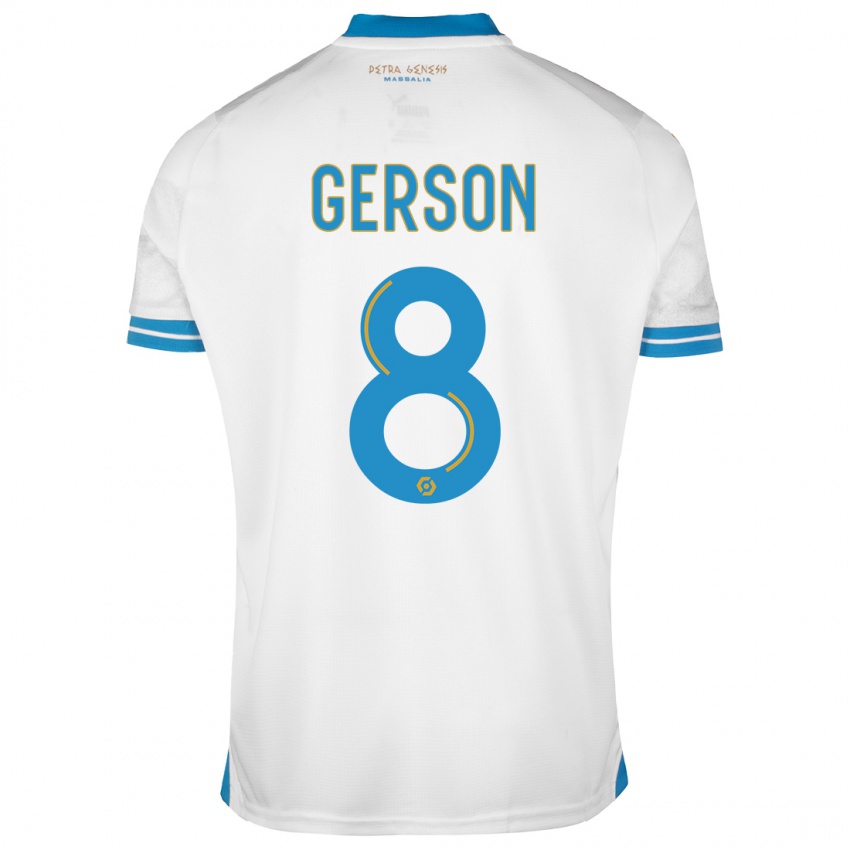 Kinder Gerson #8 Weiß Heimtrikot Trikot 2023/24 T-Shirt Österreich