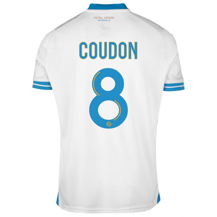 Kinder Marine Coudon #8 Weiß Heimtrikot Trikot 2023/24 T-Shirt Österreich