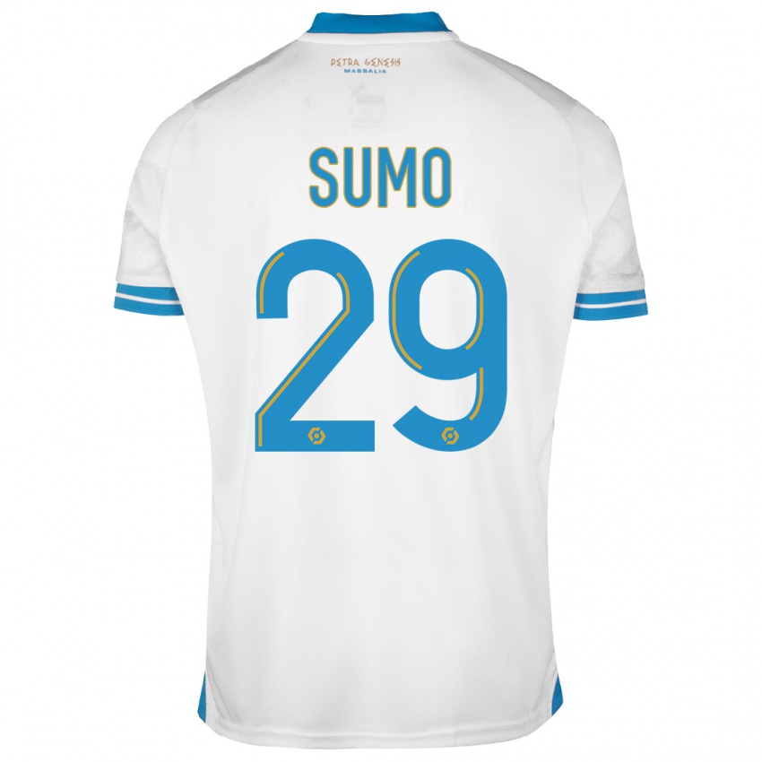 Kinder Eva Sumo #29 Weiß Heimtrikot Trikot 2023/24 T-Shirt Österreich