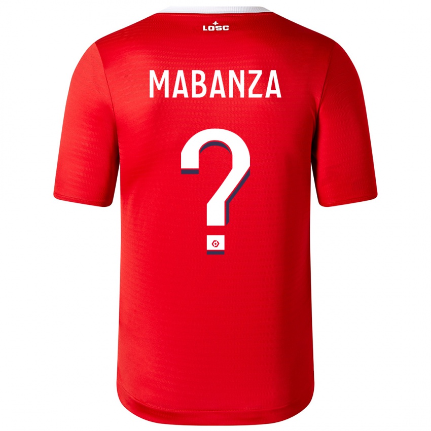 Kinder Carmel Mabanza #0 Rot Heimtrikot Trikot 2023/24 T-Shirt Österreich
