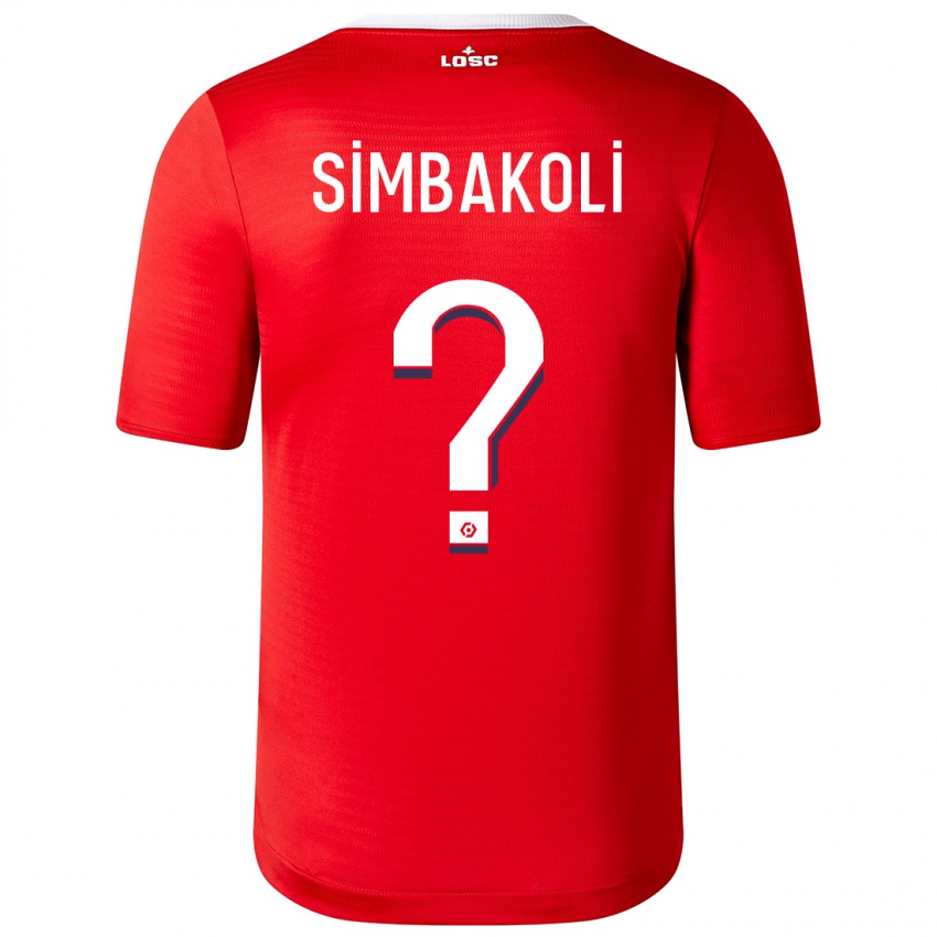 Kinder Mamadou Simbakoli #0 Rot Heimtrikot Trikot 2023/24 T-Shirt Österreich