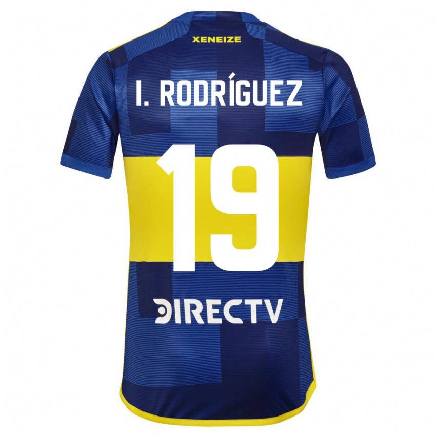 Kinder Ignacio Rodríguez #19 Dunkelblau Gelb Heimtrikot Trikot 2023/24 T-Shirt Österreich