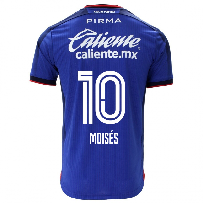 Kinder Moisés Vieira #10 Blau Heimtrikot Trikot 2023/24 T-Shirt Österreich