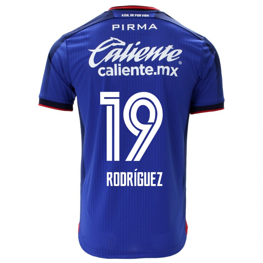 Kinder Carlos Rodríguez #19 Blau Heimtrikot Trikot 2023/24 T-Shirt Österreich