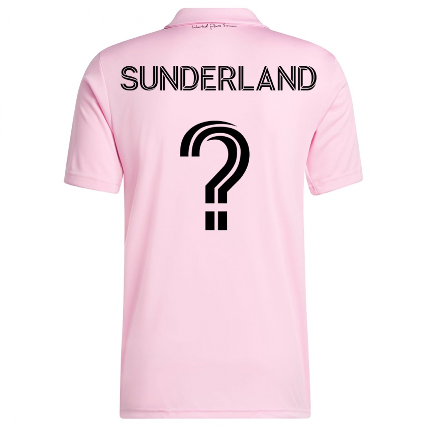 Kinder Lawson Sunderland #0 Rosa Heimtrikot Trikot 2023/24 T-Shirt Österreich
