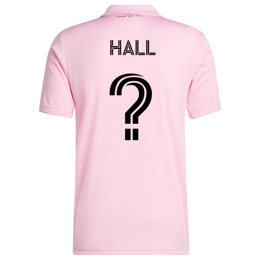 Kinder Tyler Hall #0 Rosa Heimtrikot Trikot 2023/24 T-Shirt Österreich
