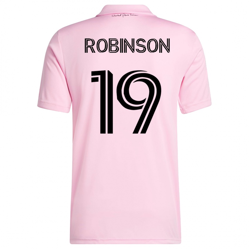 Kinder Robbie Robinson #19 Rosa Heimtrikot Trikot 2023/24 T-Shirt Österreich