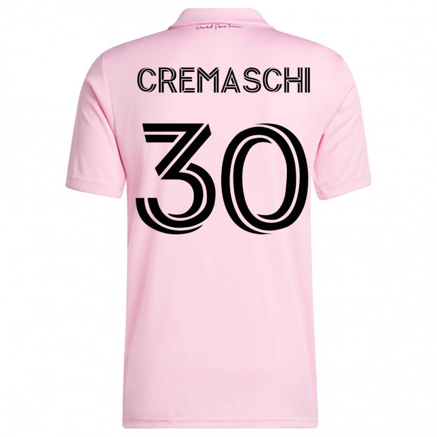 Kinder Benja Cremaschi #30 Rosa Heimtrikot Trikot 2023/24 T-Shirt Österreich