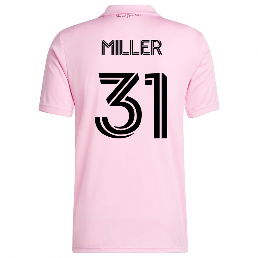 Kinder Kamal Miller #31 Rosa Heimtrikot Trikot 2023/24 T-Shirt Österreich