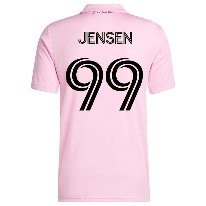 Kinder Cole Jensen #99 Rosa Heimtrikot Trikot 2023/24 T-Shirt Österreich