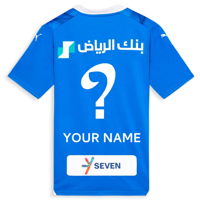 Kinder Ihren Namen #0 Blau Heimtrikot Trikot 2023/24 T-Shirt Österreich