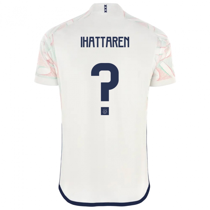 Kinder Mohamed Ihattaren #0 Weiß Auswärtstrikot Trikot 2023/24 T-Shirt Österreich