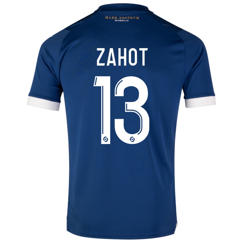 Kinder Sarah Zahot #13 Dunkelblau Auswärtstrikot Trikot 2023/24 T-Shirt Österreich