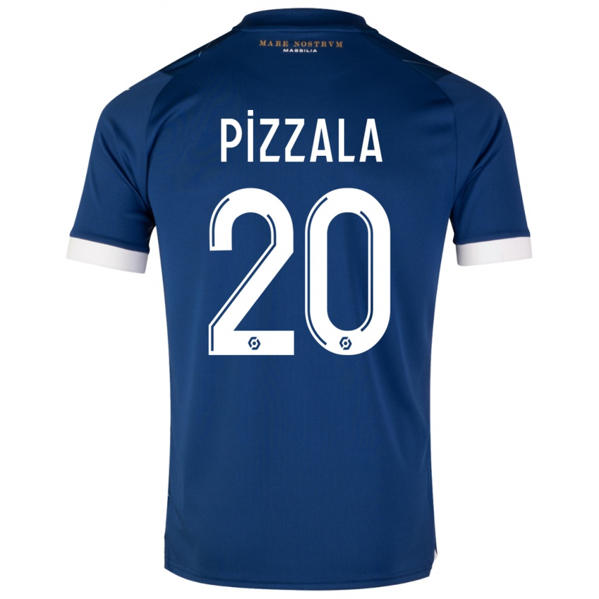 Kinder Caroline Pizzala #20 Dunkelblau Auswärtstrikot Trikot 2023/24 T-Shirt Österreich