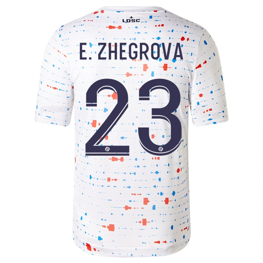 Kinder Edon Zhegrova #23 Weiß Auswärtstrikot Trikot 2023/24 T-Shirt Österreich