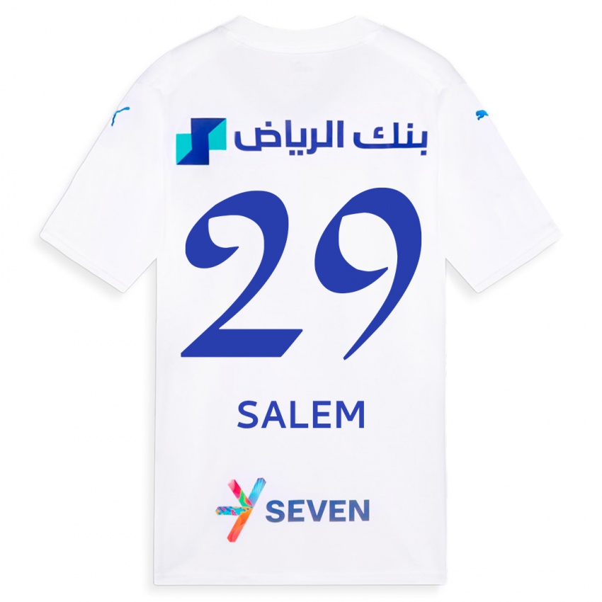 Kinder Salem Al-Dawsari #29 Weiß Auswärtstrikot Trikot 2023/24 T-Shirt Österreich