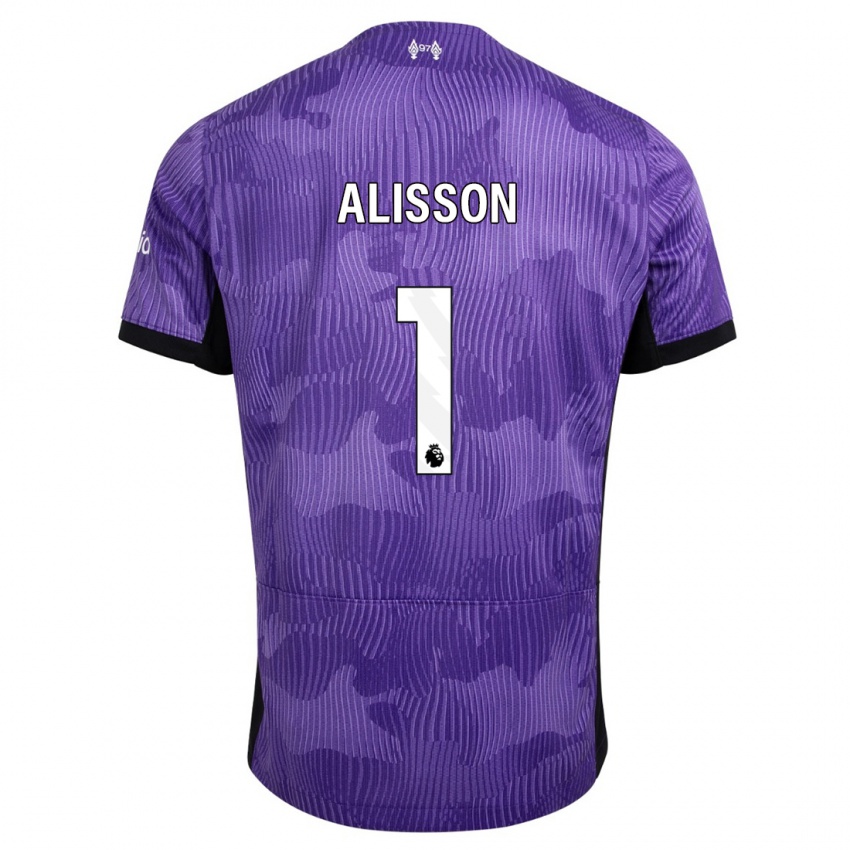 Kinder Alisson #1 Lila Ausweichtrikot Trikot 2023/24 T-Shirt Österreich