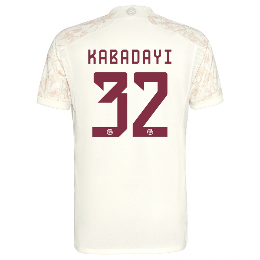 Kinder Yusuf Kabadayi #32 Cremefarben Ausweichtrikot Trikot 2023/24 T-Shirt Österreich