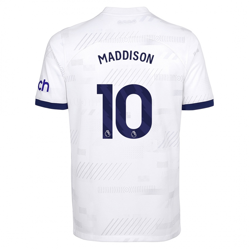 Herren James Maddison #10 Weiß Heimtrikot Trikot 2023/24 T-Shirt Österreich