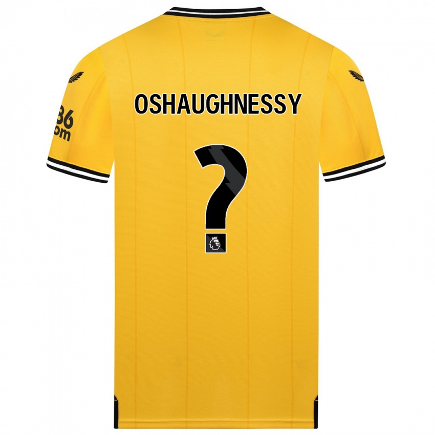 Herren Joe Oshaughnessy #0 Gelb Heimtrikot Trikot 2023/24 T-Shirt Österreich