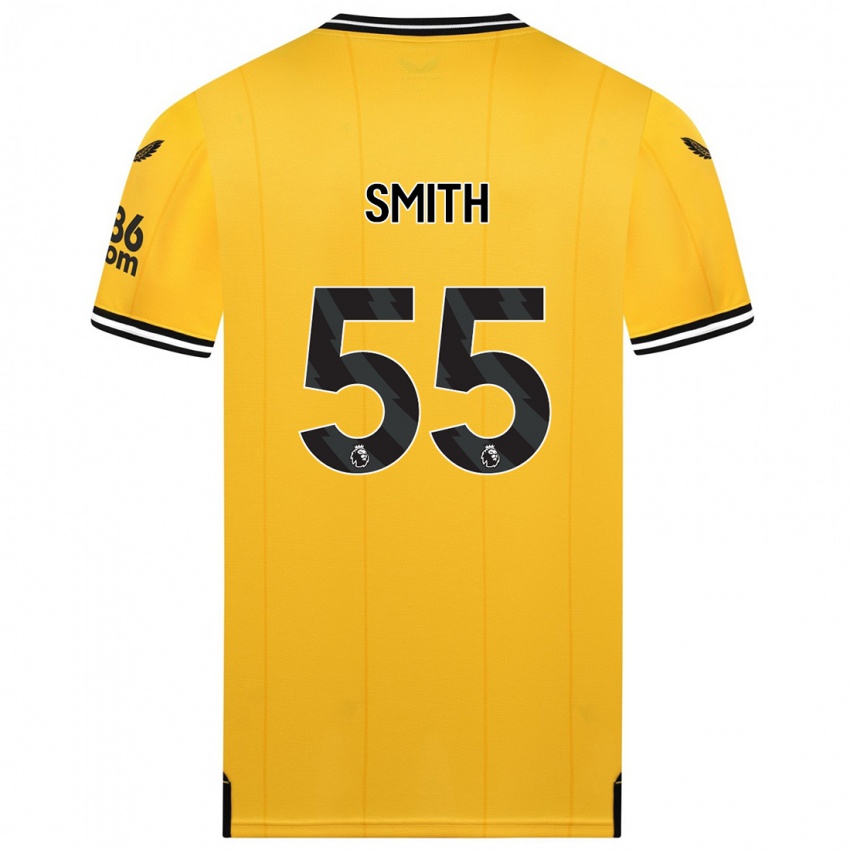 Herren Jackson Smith #55 Gelb Heimtrikot Trikot 2023/24 T-Shirt Österreich