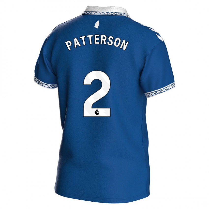 Herren Nathan Patterson #2 Königsblau Heimtrikot Trikot 2023/24 T-Shirt Österreich