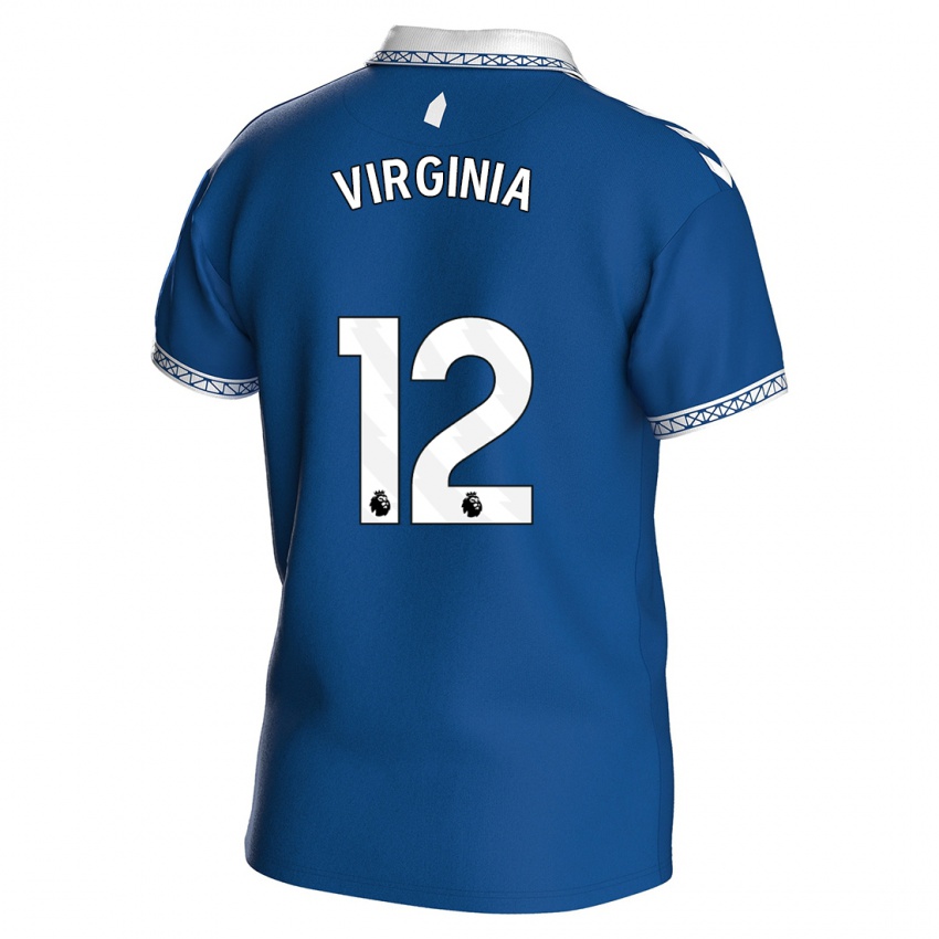 Herren Joao Virginia #12 Königsblau Heimtrikot Trikot 2023/24 T-Shirt Österreich