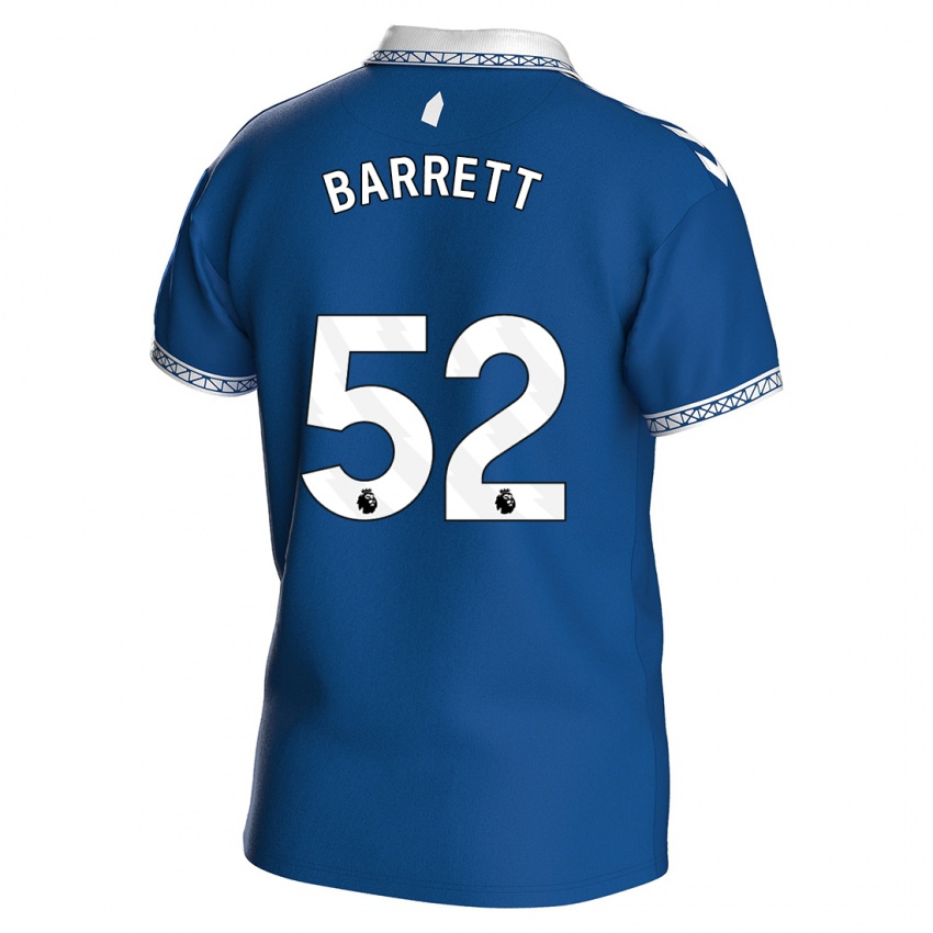 Herren Jack Barrett #52 Königsblau Heimtrikot Trikot 2023/24 T-Shirt Österreich