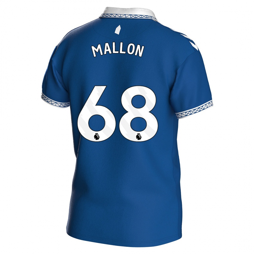 Herren Mathew Mallon #68 Königsblau Heimtrikot Trikot 2023/24 T-Shirt Österreich