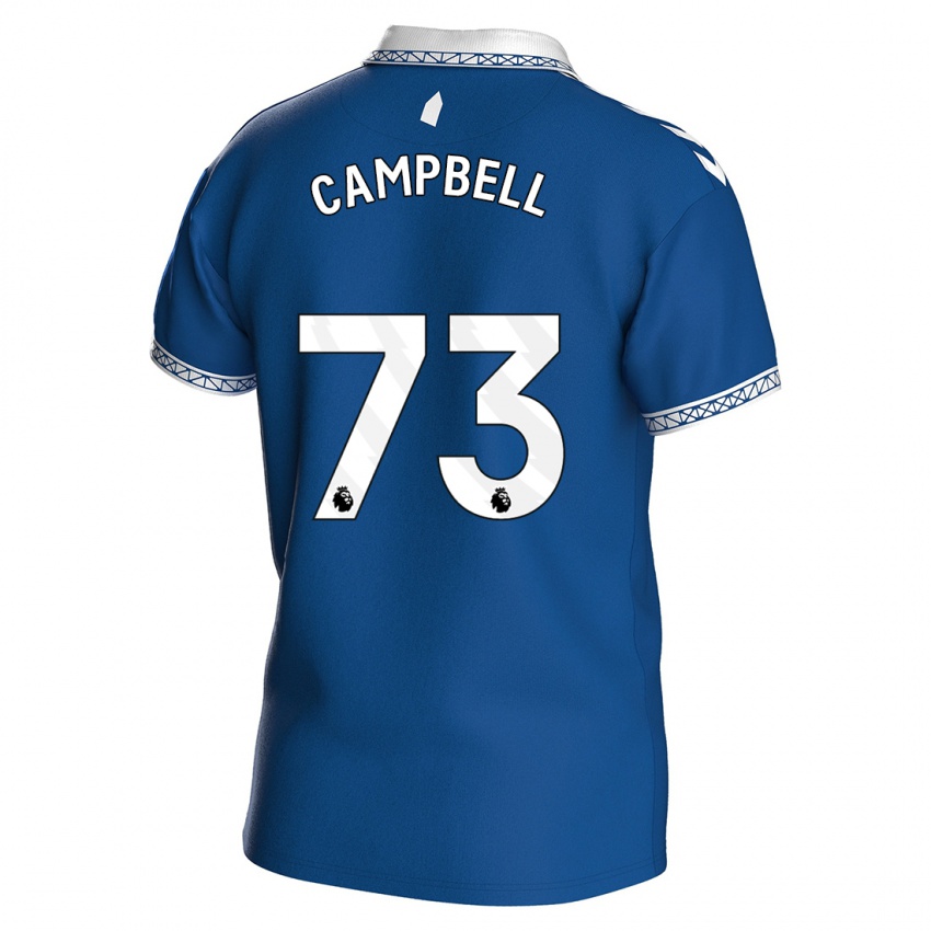 Herren Elijah Campbell #73 Königsblau Heimtrikot Trikot 2023/24 T-Shirt Österreich