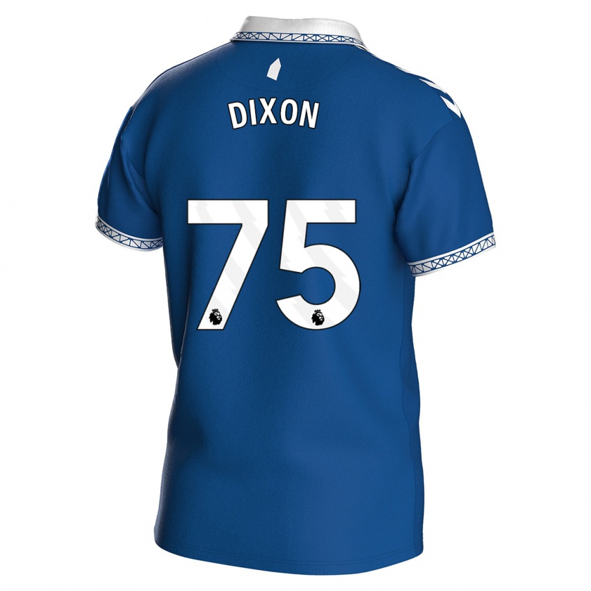 Herren Roman Dixon #75 Königsblau Heimtrikot Trikot 2023/24 T-Shirt Österreich