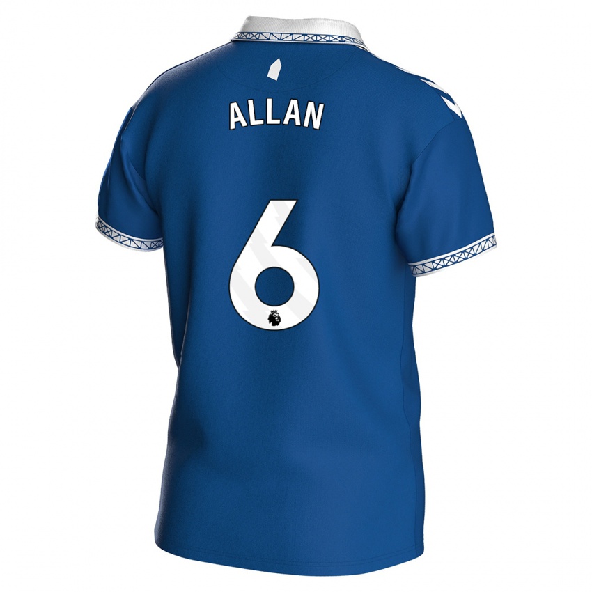 Herren Allan #6 Königsblau Heimtrikot Trikot 2023/24 T-Shirt Österreich