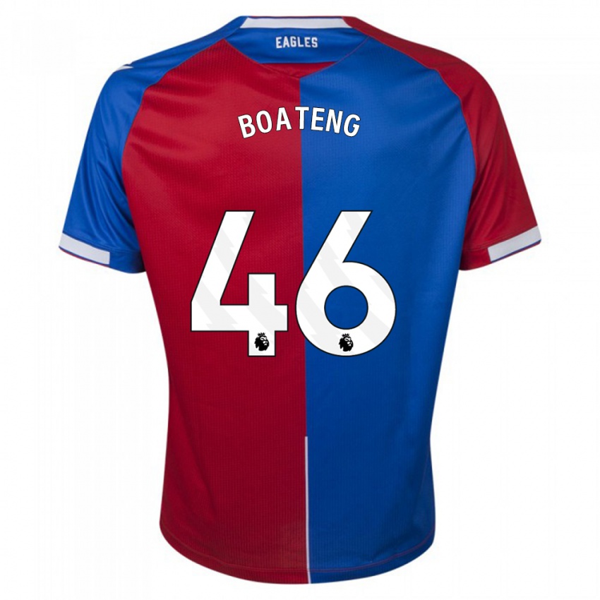 Herren Malachi Boateng #46 Rot Blau Heimtrikot Trikot 2023/24 T-Shirt Österreich