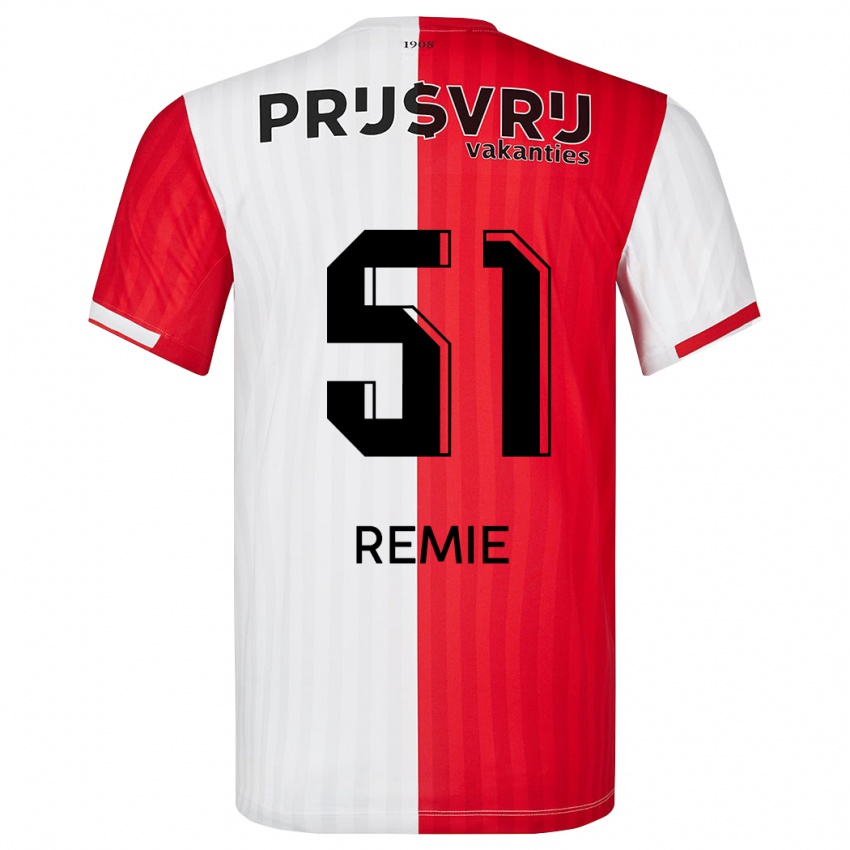 Herren Devin Remie #51 Rot-Weiss Heimtrikot Trikot 2023/24 T-Shirt Österreich