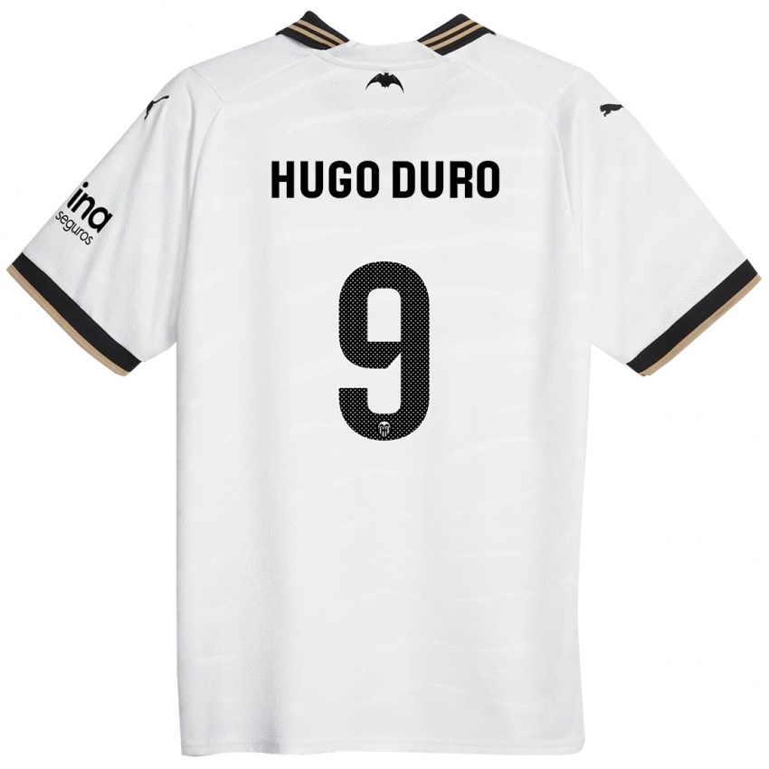 Herren Hugo Duro #9 Weiß Heimtrikot Trikot 2023/24 T-Shirt Österreich