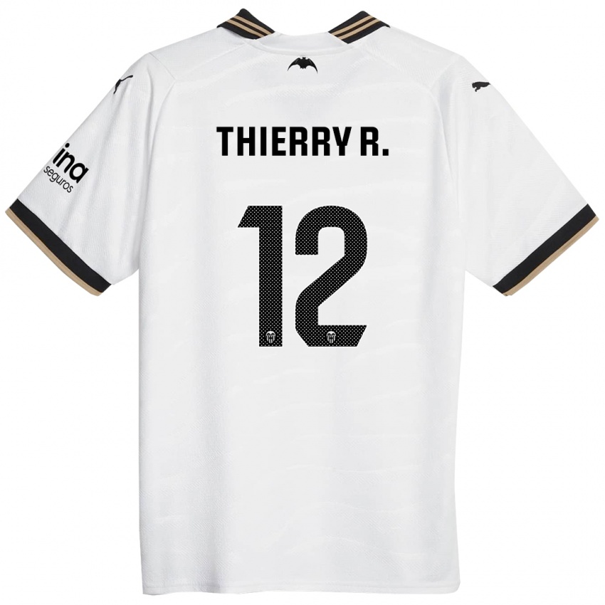 Herren Thierry Correia #12 Weiß Heimtrikot Trikot 2023/24 T-Shirt Österreich