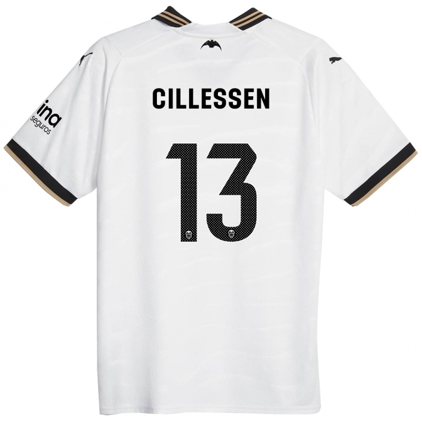 Herren Jasper Cillessen #13 Weiß Heimtrikot Trikot 2023/24 T-Shirt Österreich