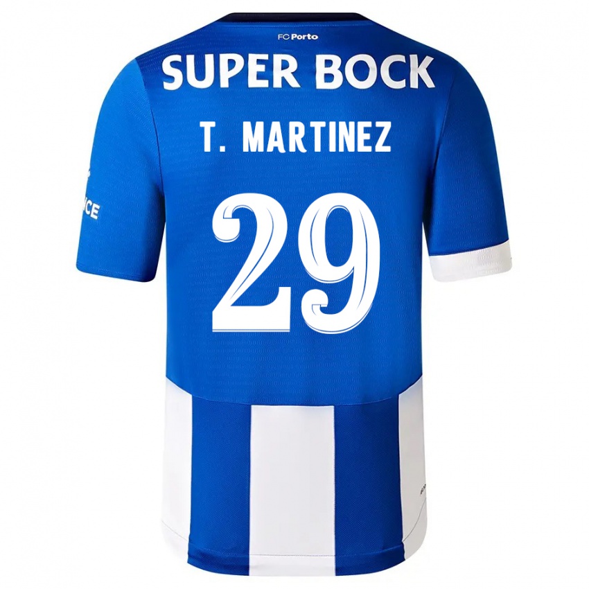 Herren Toni Martinez #29 Blau Weiss Heimtrikot Trikot 2023/24 T-Shirt Österreich